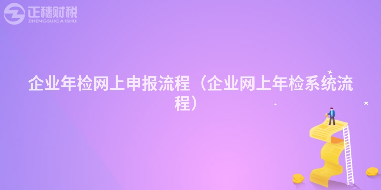 企业年检网上申报流程（企业网上年检系统流程）